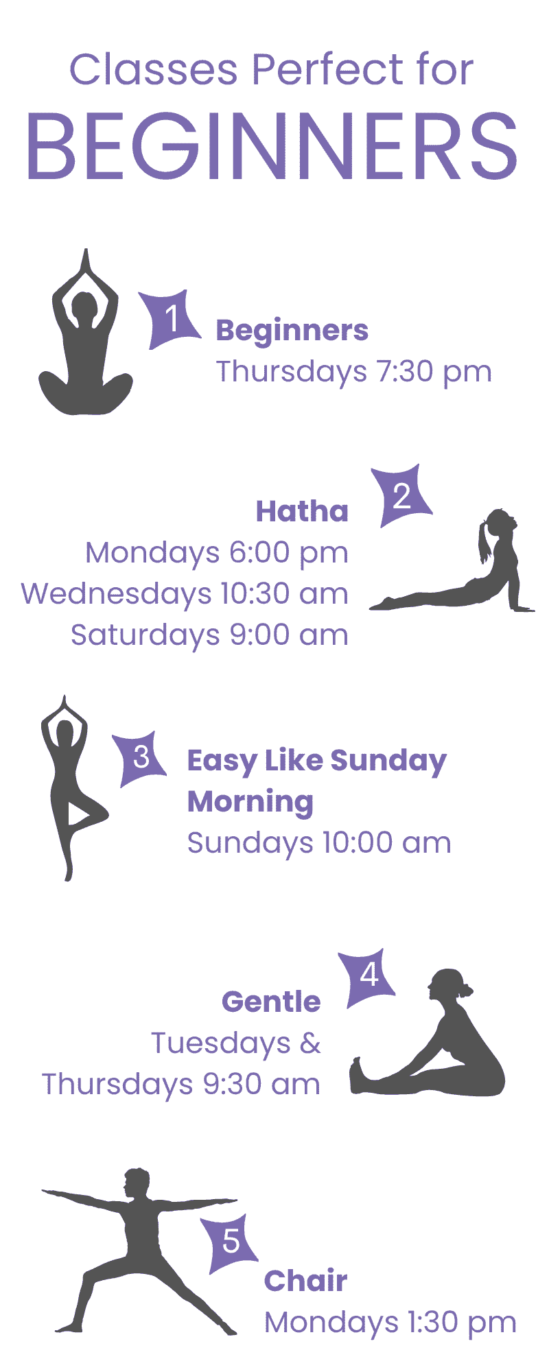 New to Our Studio Serendipity Yoga and Wellness