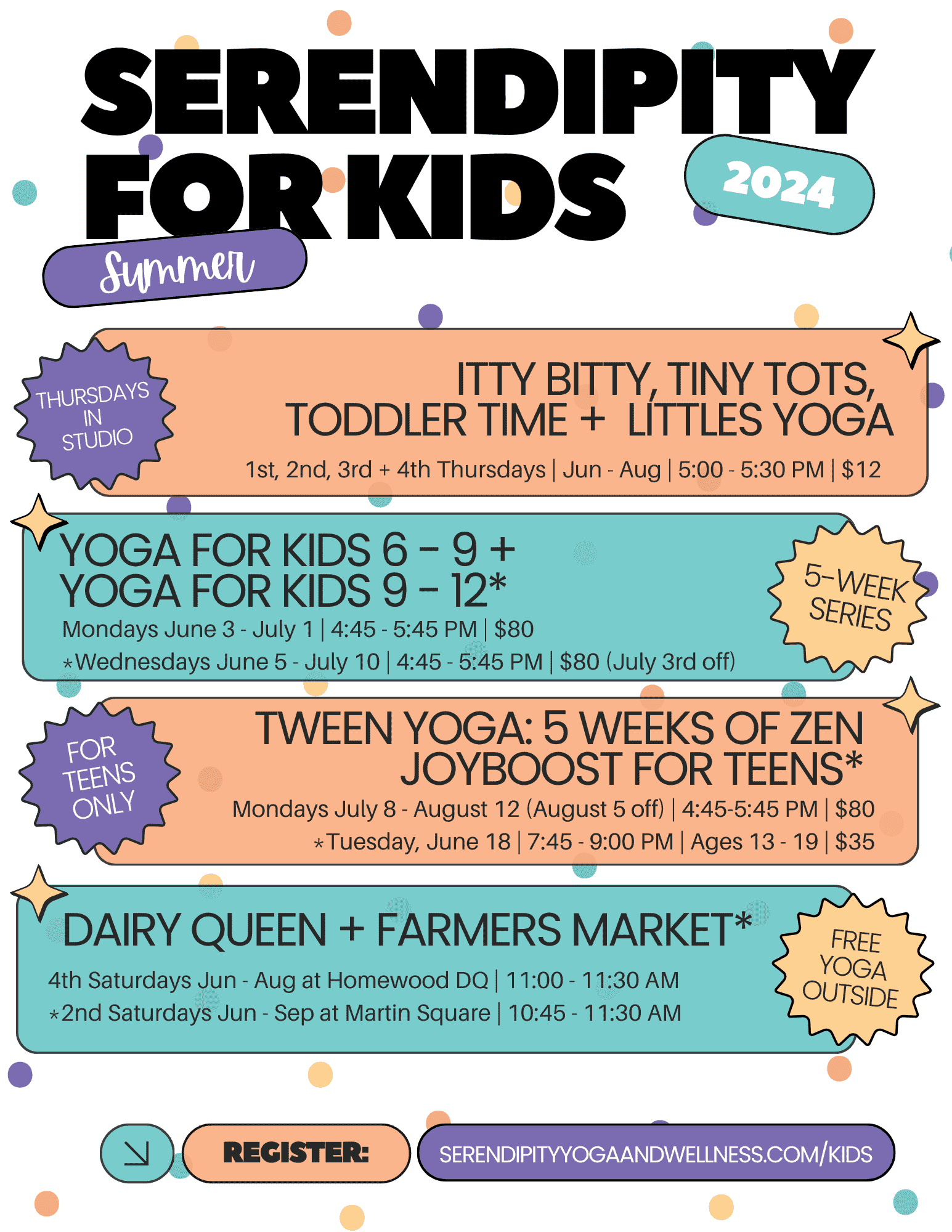 Kids Serendipity Yoga and Wellness